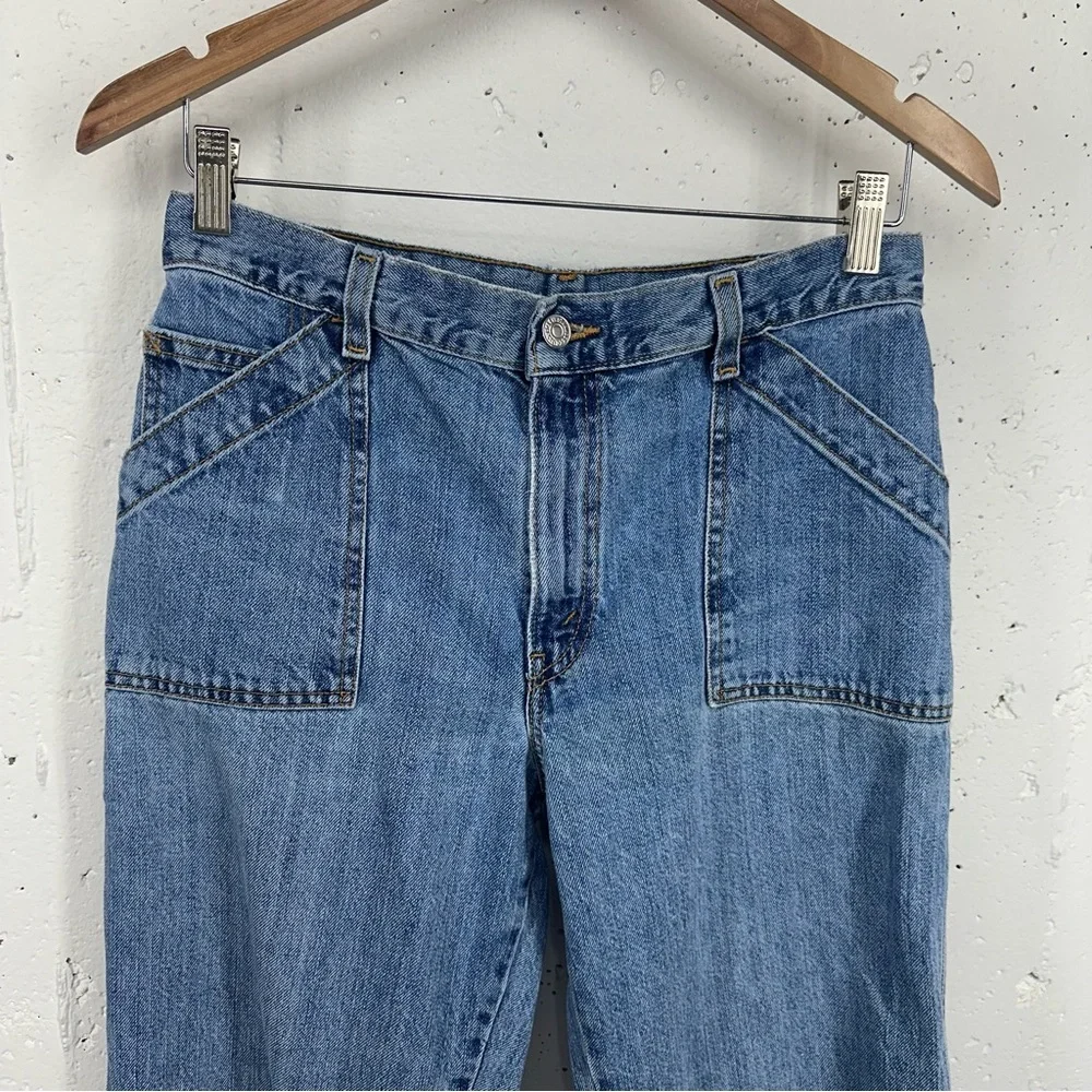 Vintage Levi’s Women’s Size 10 High Waist Camp Denim Jean Pants